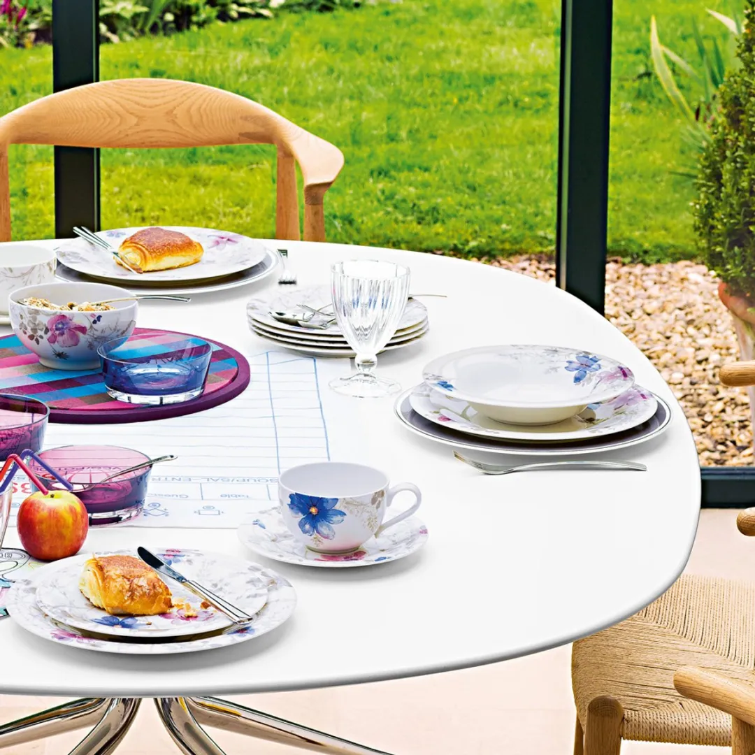 Villeroy & Boch Mariefleur Gris Basic Ontbijtbord 21,5cm - 1041042641