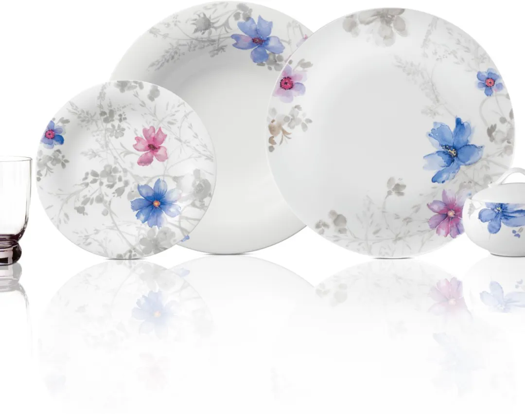 Villeroy & Boch Mariefleur Gris Basic Ontbijtbord 21,5cm - 1041042641