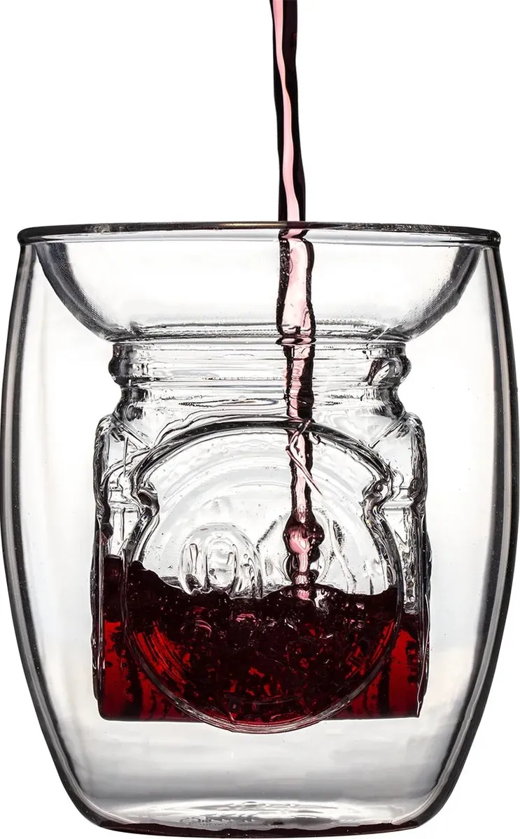 Harry Potter Platform 9 3/4 Drinkglas - Transparant