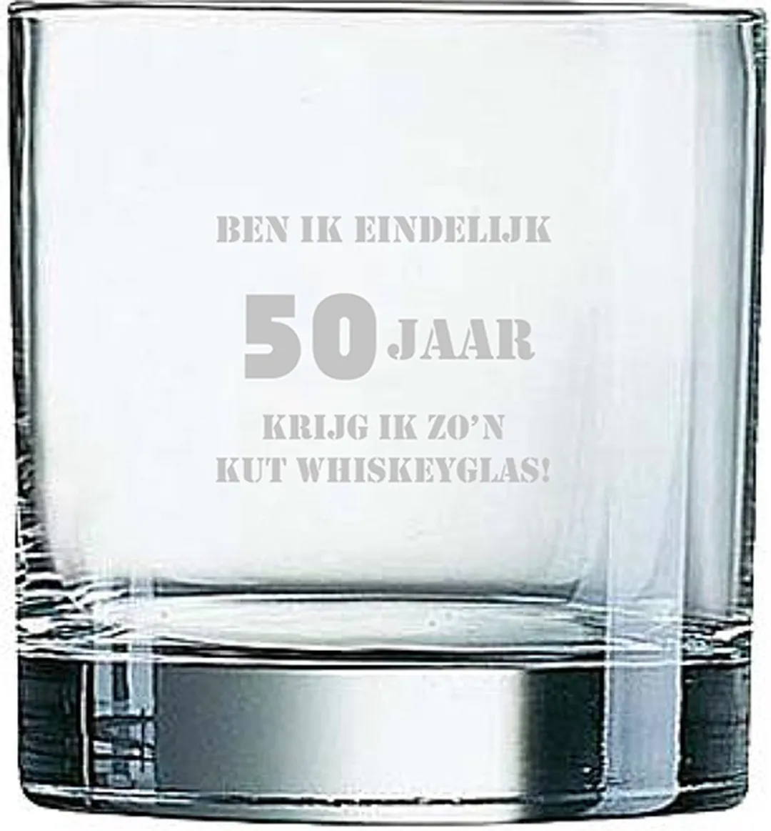 Arcoroc Gegraveerd Whiskeyglas 38cl