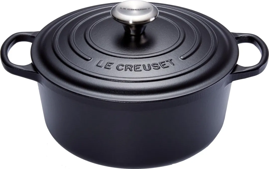 Le Creuset Signature Braadpan 3,3L - 22cm - Zwart