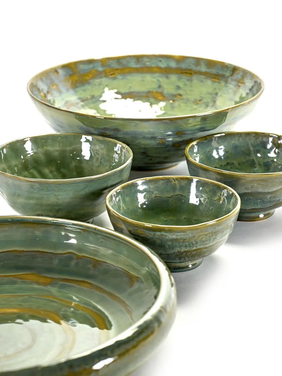 Serax Pascale Naessens Pure Kom L Zeegroen - Ø15cm - 4 Stuks
