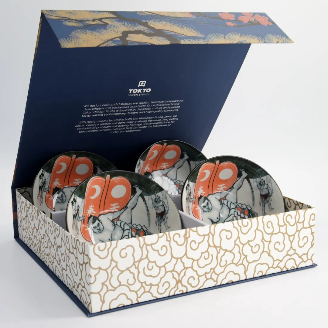 Tokyo Design Studio Asakusa Ramen Bowl Set 4-delig 550ml