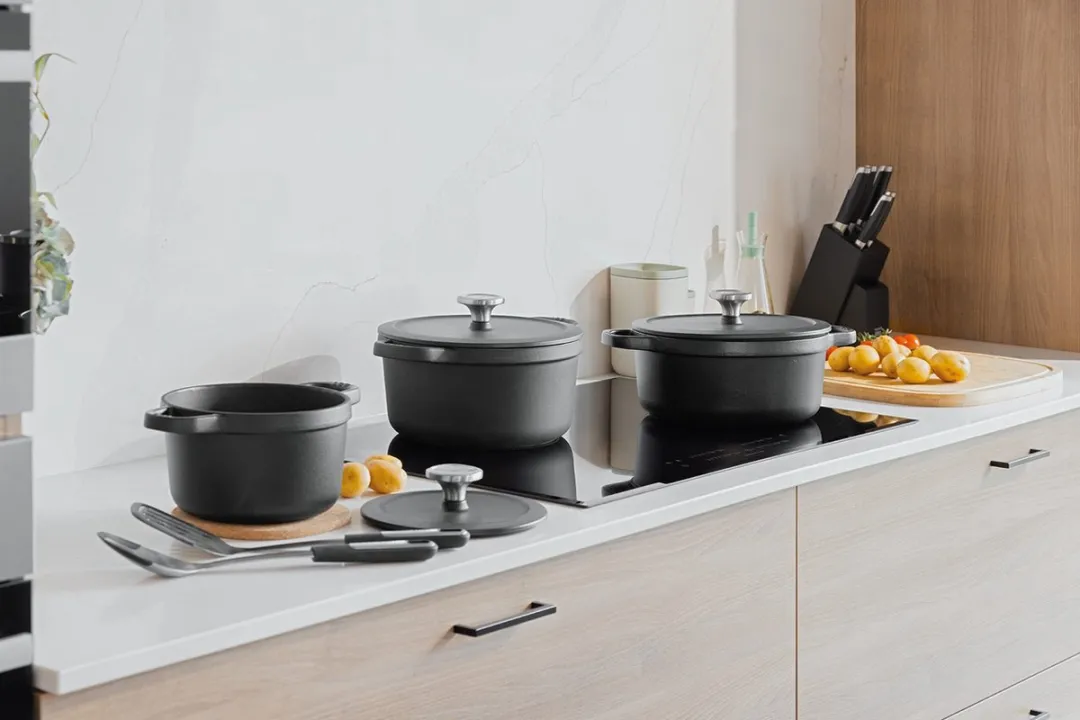 BergHOFF LEO Grillpan - Ø26cm - Gietijzer - Zwart
