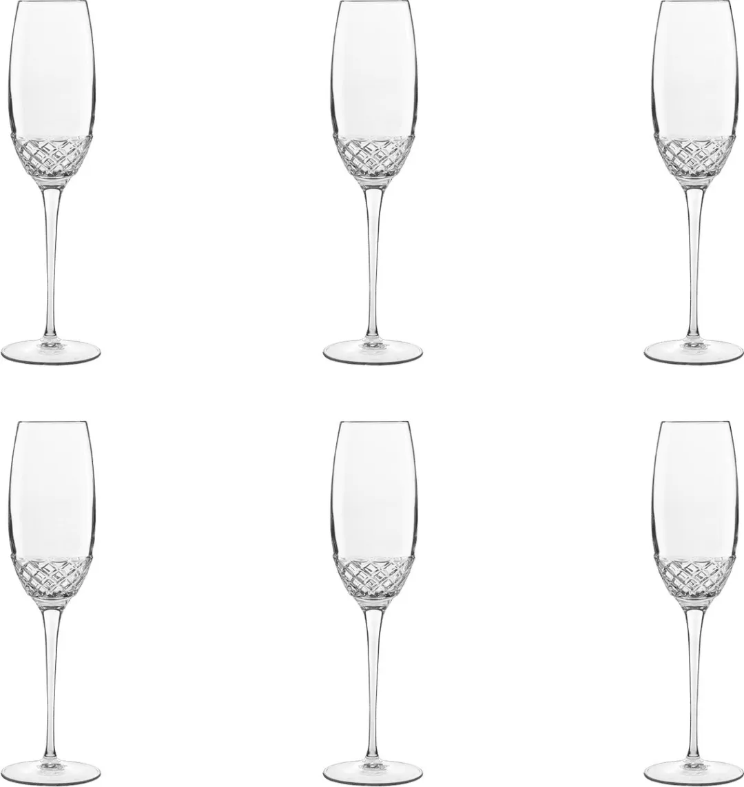 Luigi Bormioli Roma 1960 Champagneglas 24cl - 6 Stuks