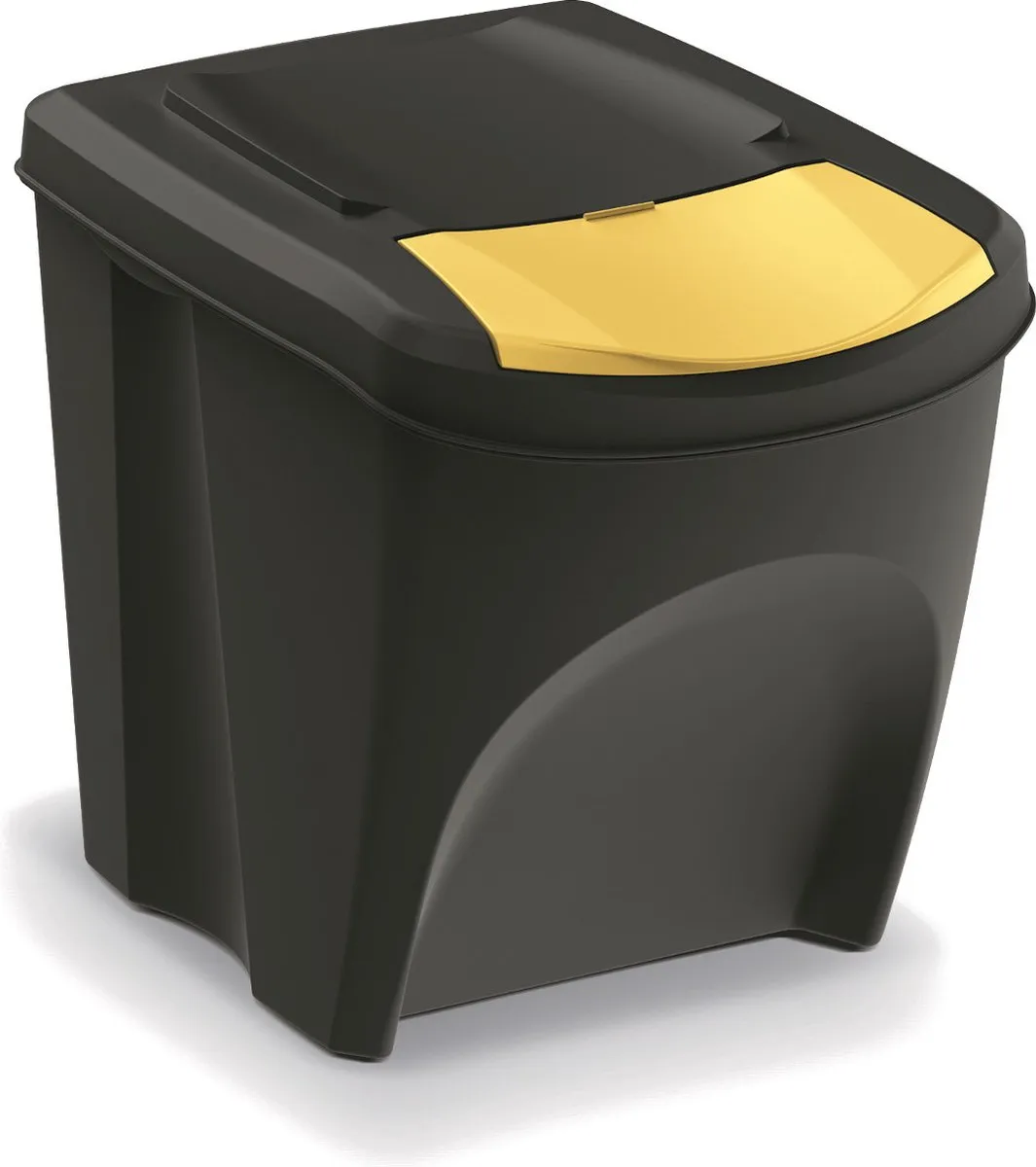 Prosperplast Kaden Prullenbakset 3x25L - Zwart