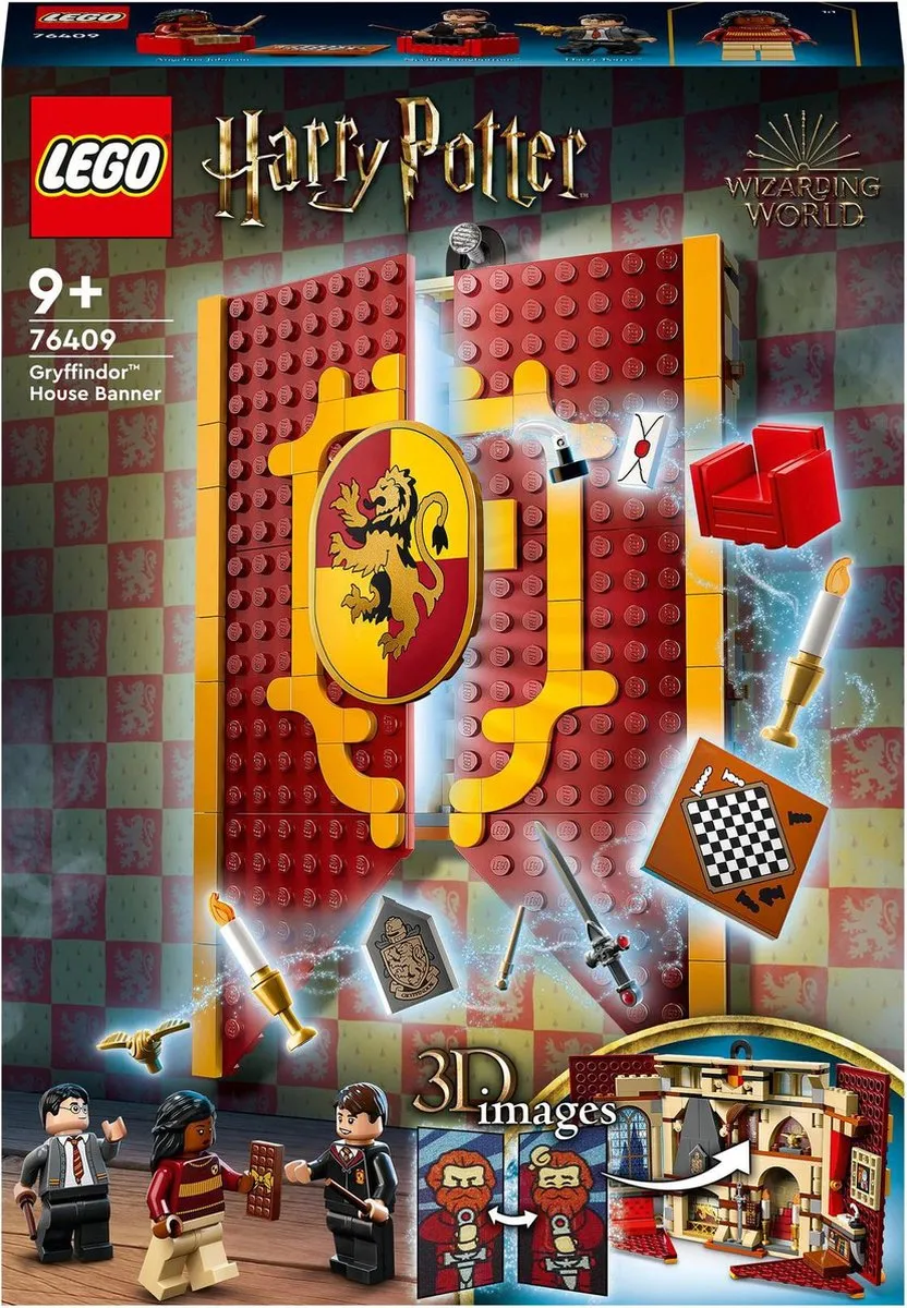 LEGO Harry Potter Griffoendor Huisbanner 76409