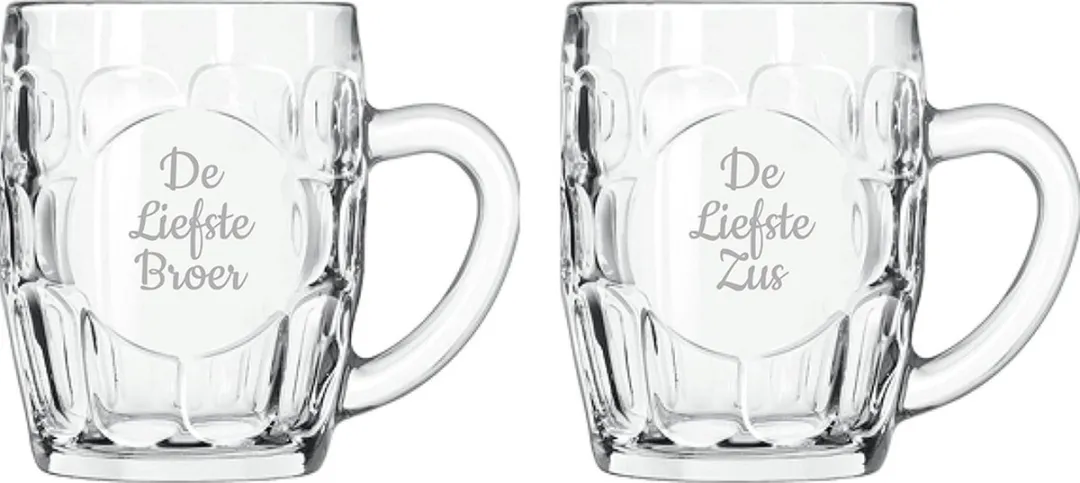 Libbey Gegraveerde Bierpul 55cl