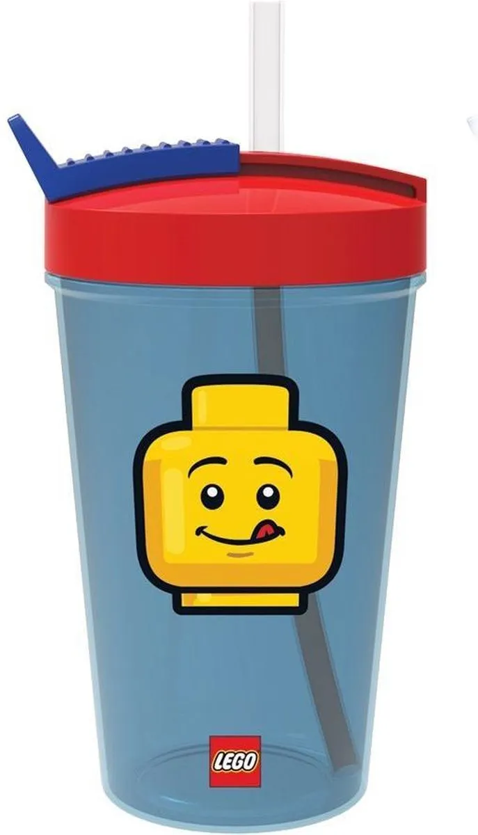 LEGO Iconic Drinkbeker 500ml Blauw