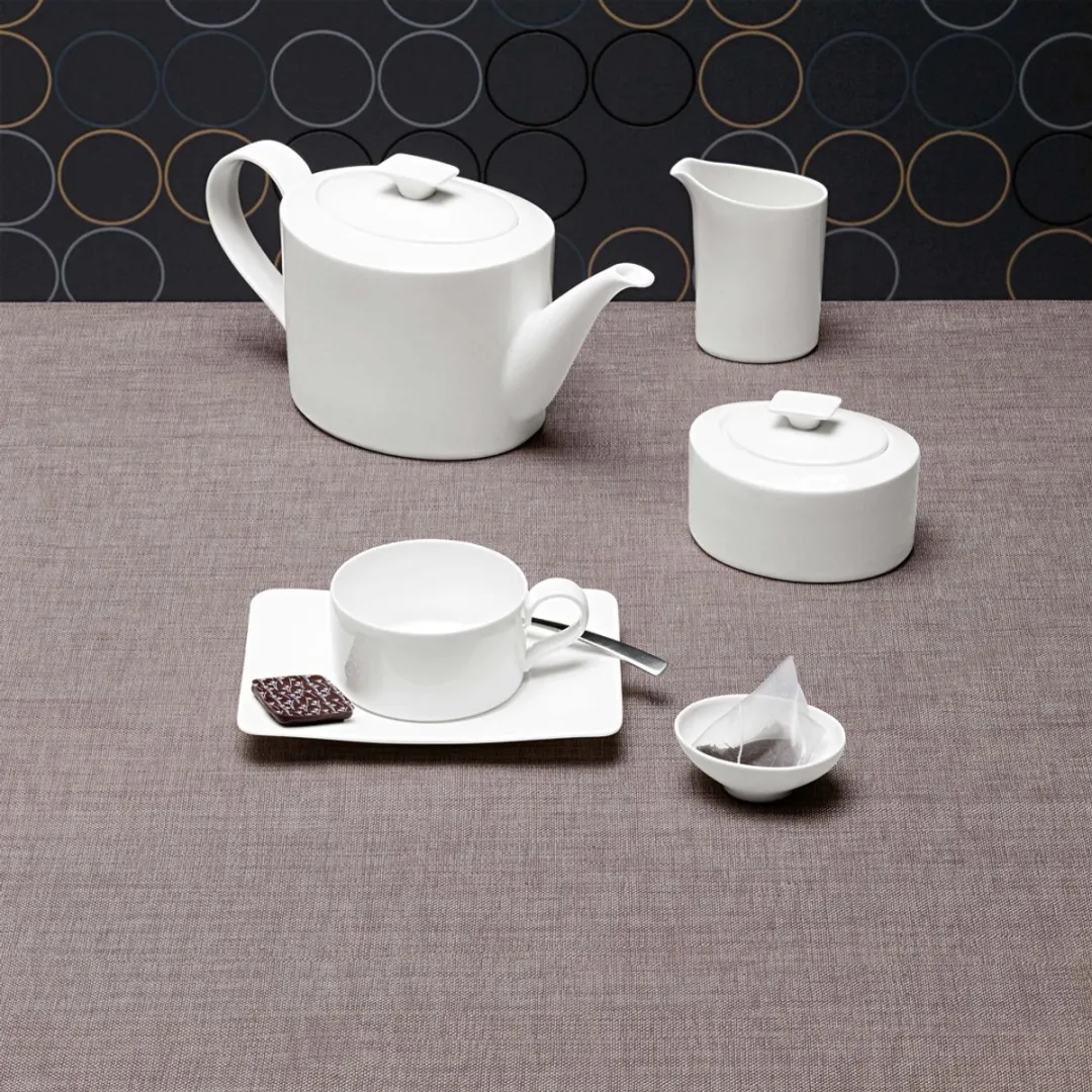 Villeroy & Boch Modern Grace Theekop + Schotel 150ml - Wit