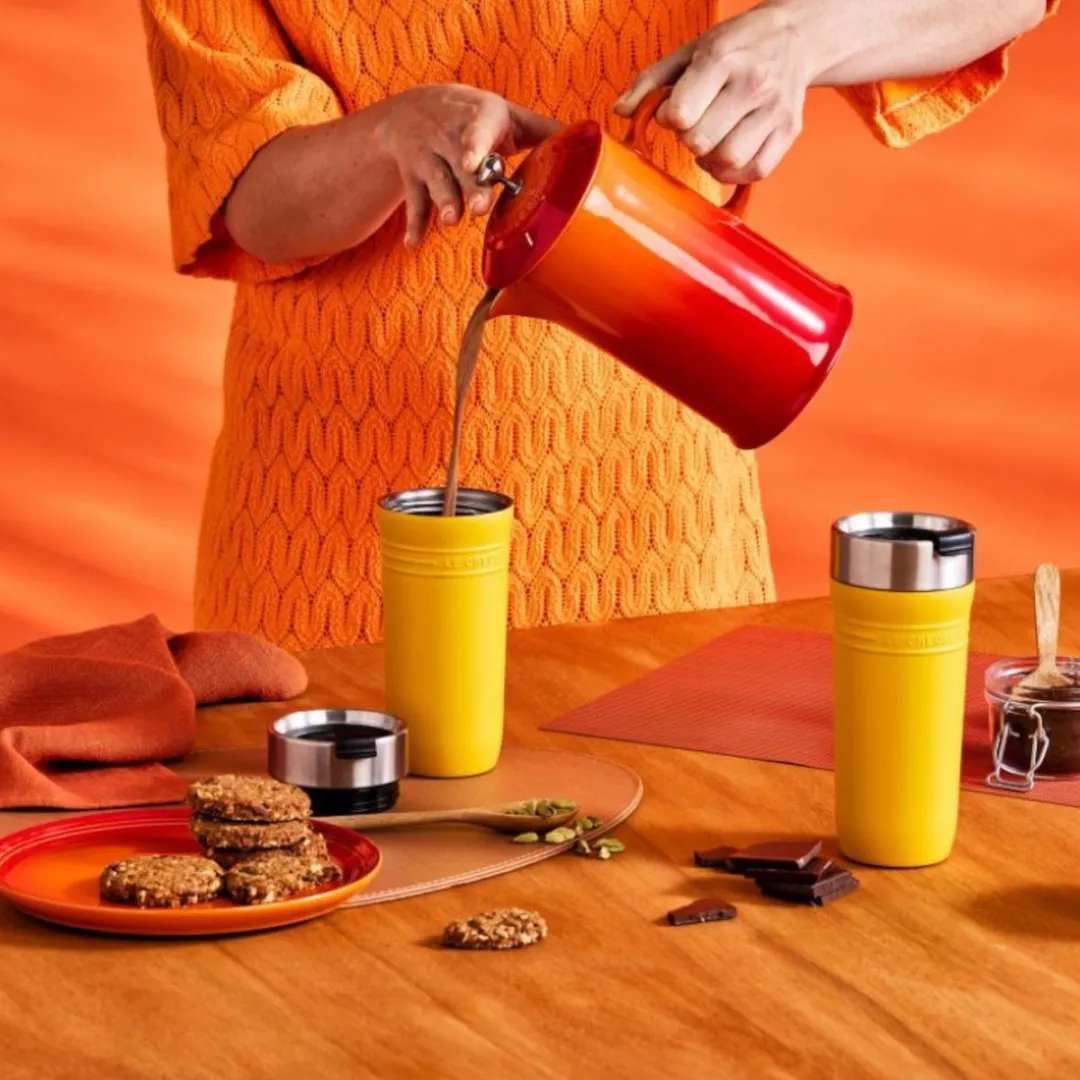 Le Creuset Thermosbeker On The Go 350ml - Azure