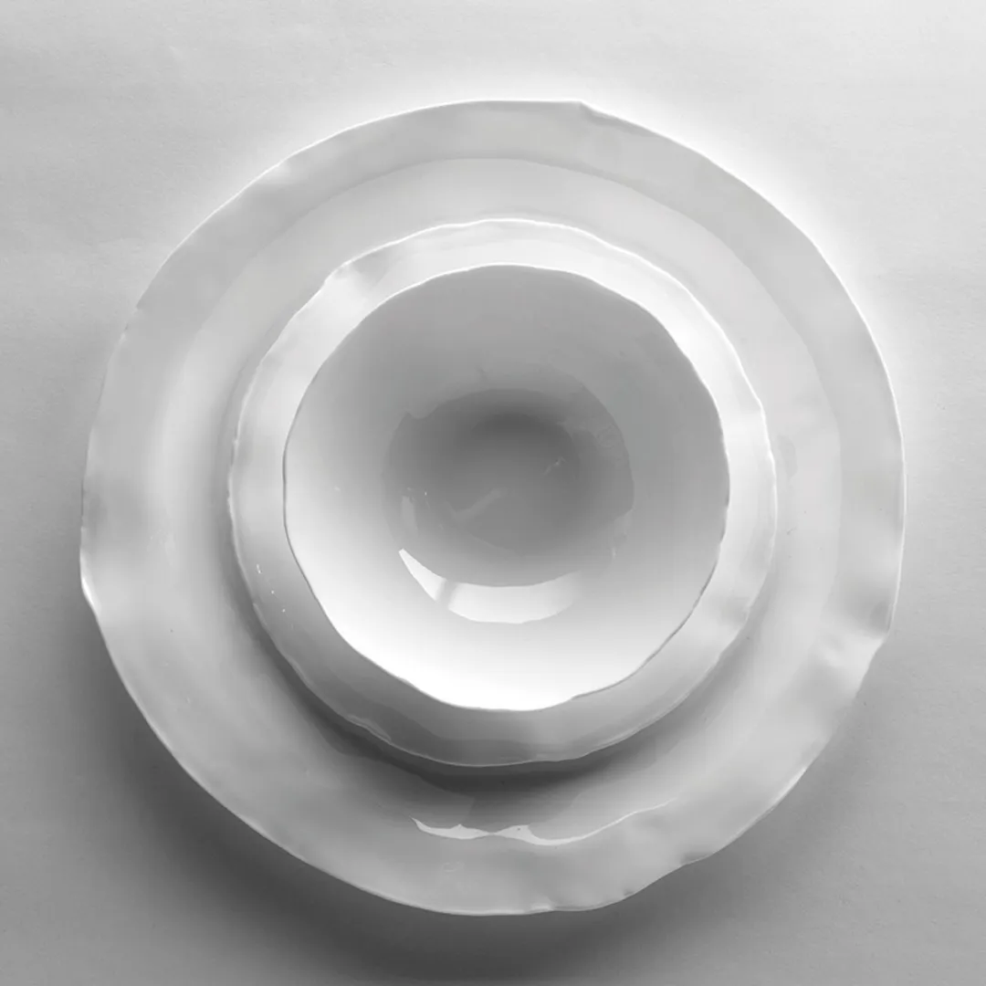 Serax Jonnie Boer Bord Perfect Imperfection 31cm - Wit