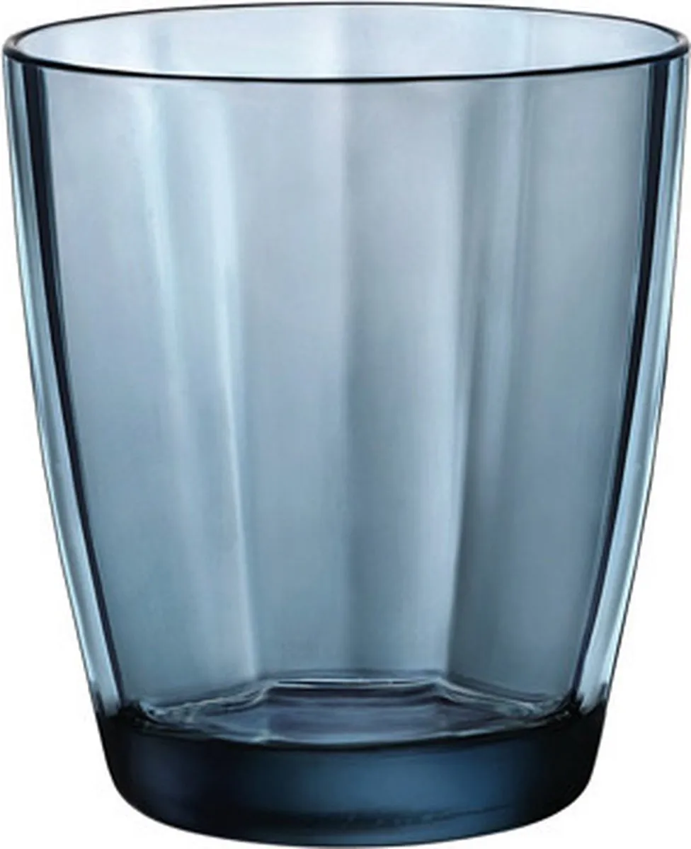 Bormioli Rocco Tumbler Drinkglazen 300ml - 12 Stuks - Blauw