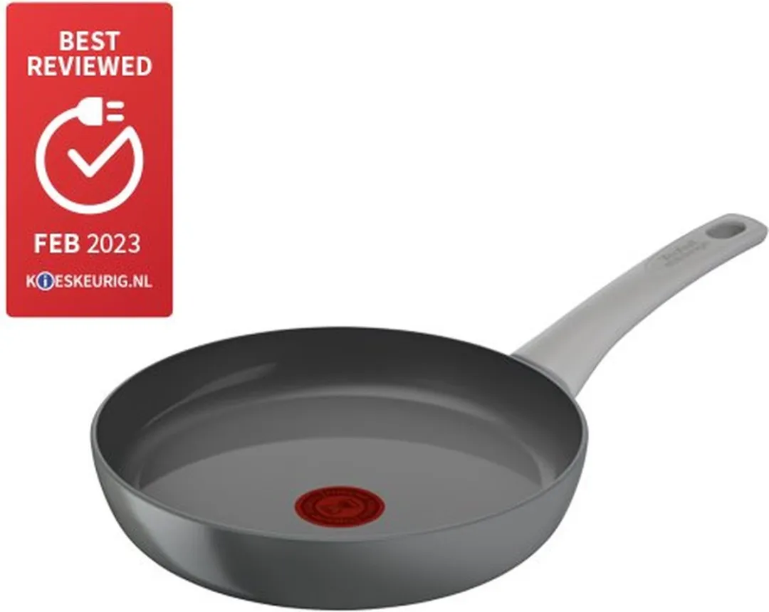 Tefal Renew ON Koekenpan 20cm - Keramisch - Grijs