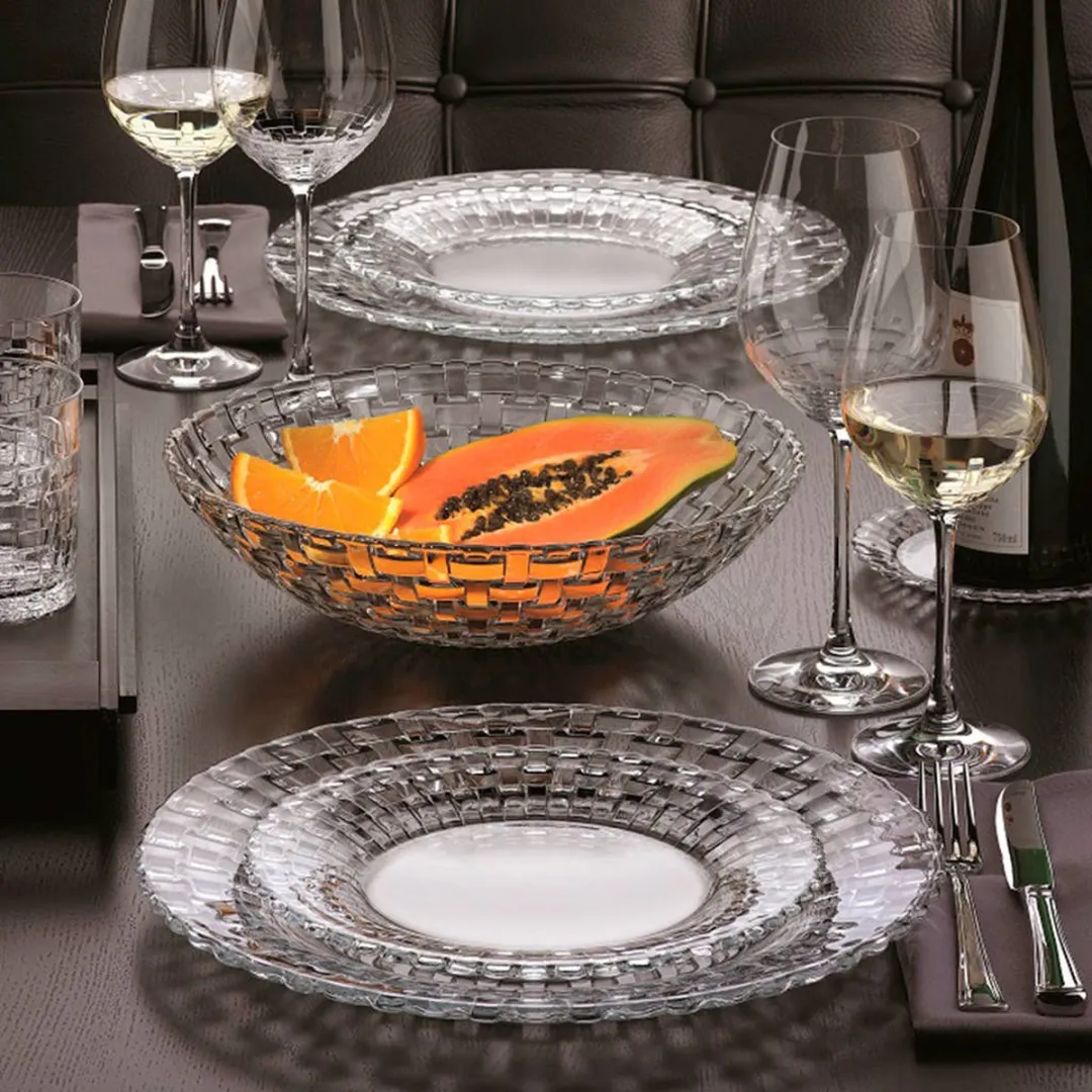 Nachtmann Bossa Nova Dinnerbord - 27cm - Transparant