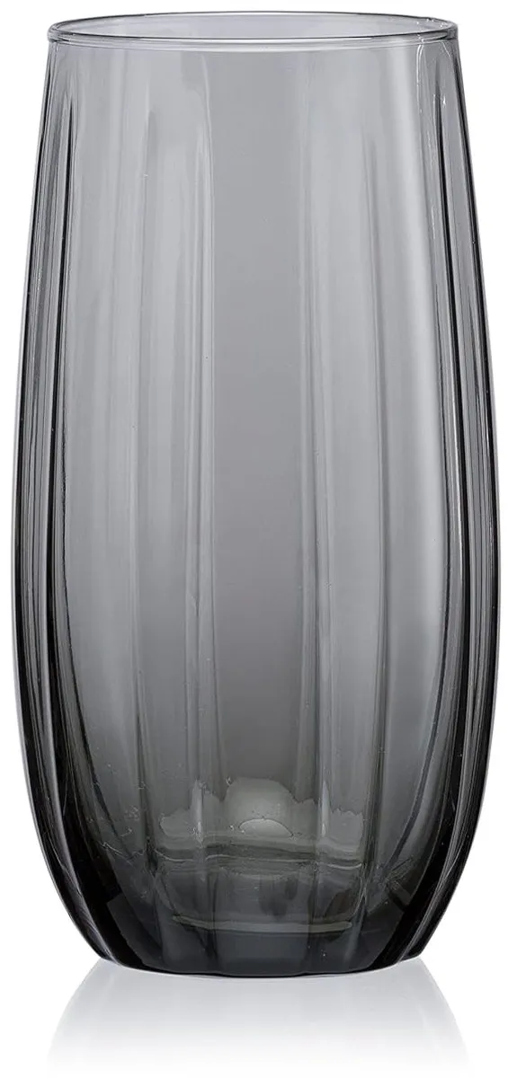 Pasabahce Linka Longdrinkglazen 500ml - 3 Stuks - Zwart
