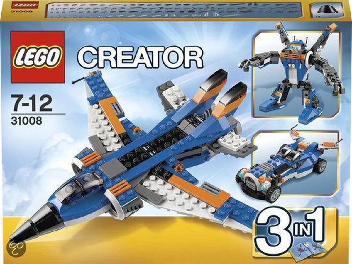 LEGO Creator Thunder Wings 31008 - 235 Stukken - afbeelding 3 van 3