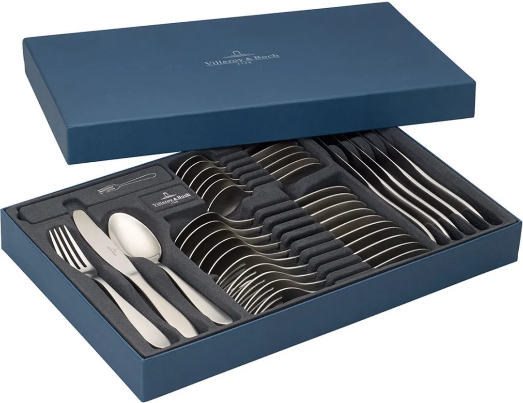 Villeroy & Boch Arthur Bestekcassette - 24-delig - Zilver