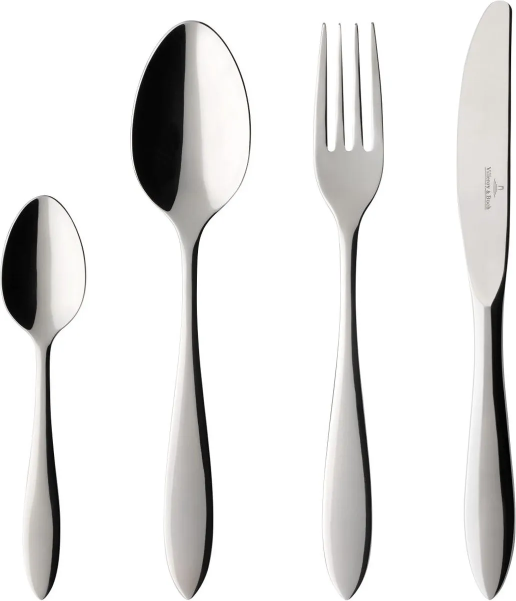 Villeroy & Boch Arthur Bestekcassette - 24-delig - Zilver