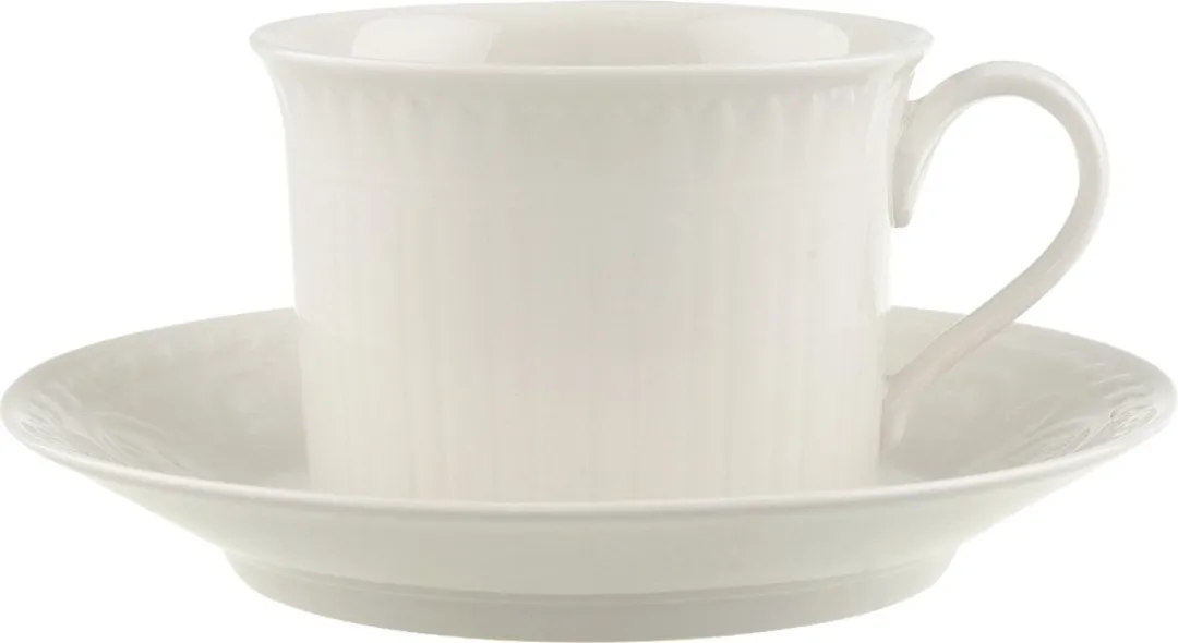 Villeroy & Boch Cellini Cappuccinotasse 350ml - wit-gekleurd