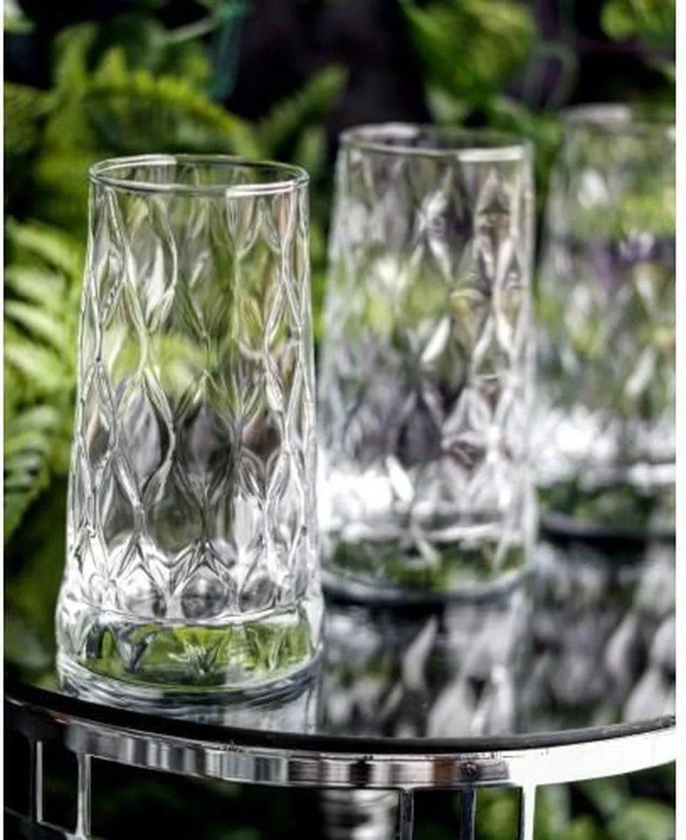 Pasabahce Leafy Longdrinkglazen Set 4x 345ml