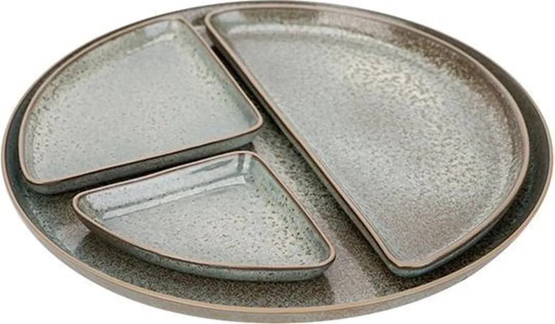 Cosy&Trendy Bento-concept Mini Plate 16,5x11x1,9cm - Olijfgroen
