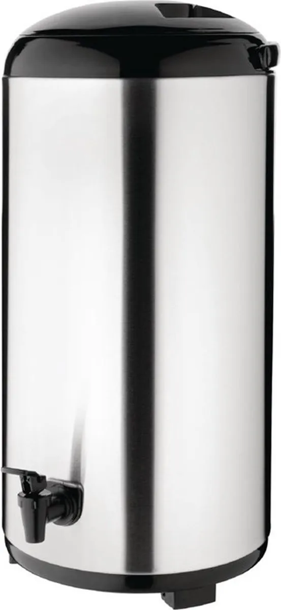 Olympia Drankdispenser 14L - RVS - Zwart