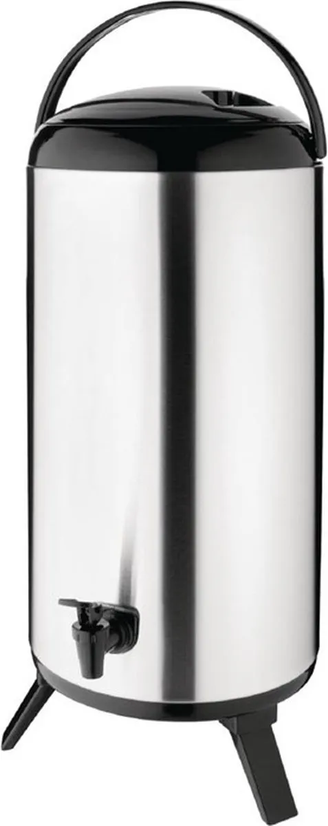 Olympia Drankdispenser 14L - RVS - Zwart