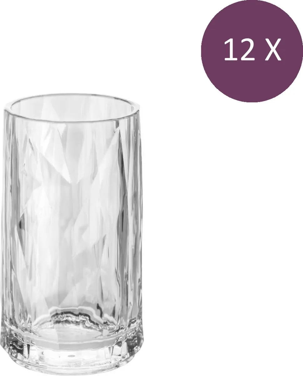 Koziol Superglas Club Shotglas 40ml - 12 Stuks - Transparant
