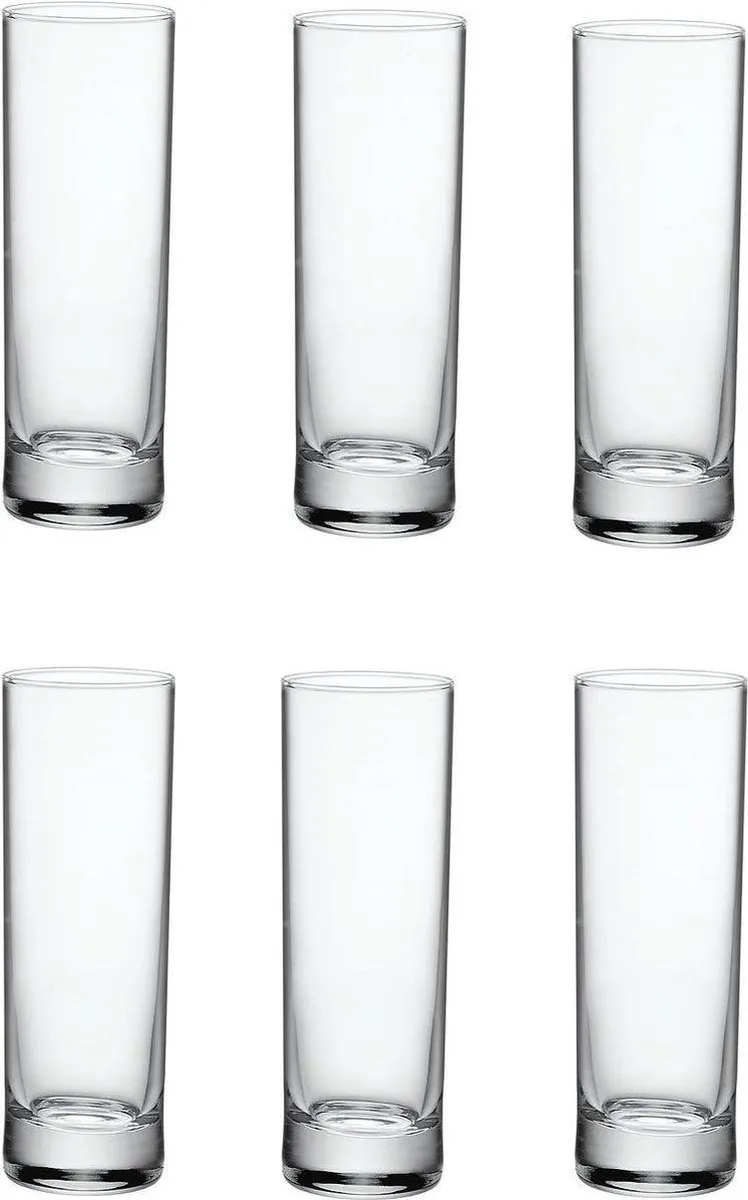 Bormioli Rocco Gina Longdrinkglazen 287ml - 6 Stuks