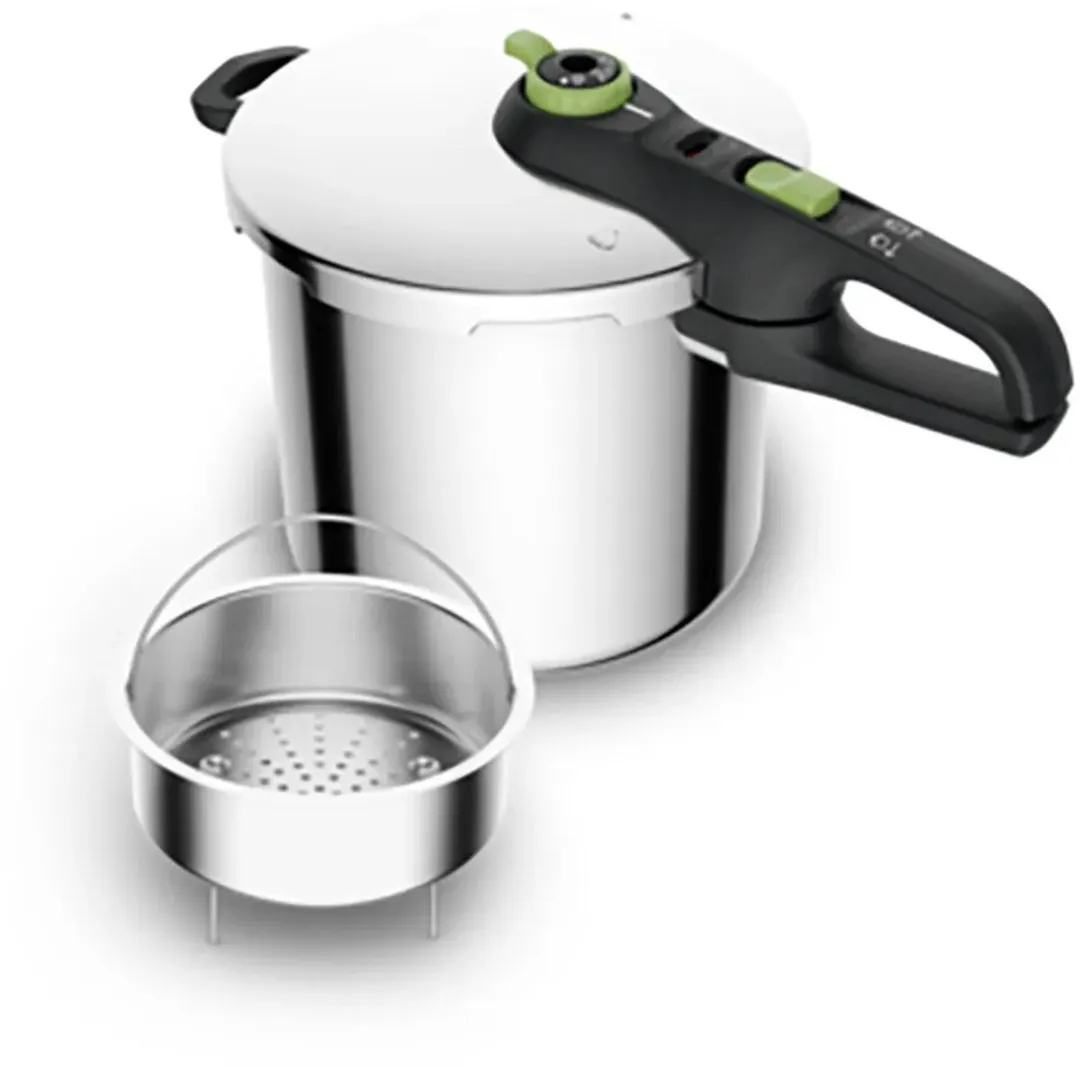 Tefal Secure 5 Trendy Snelkookpan 8L - Inductie - RVS