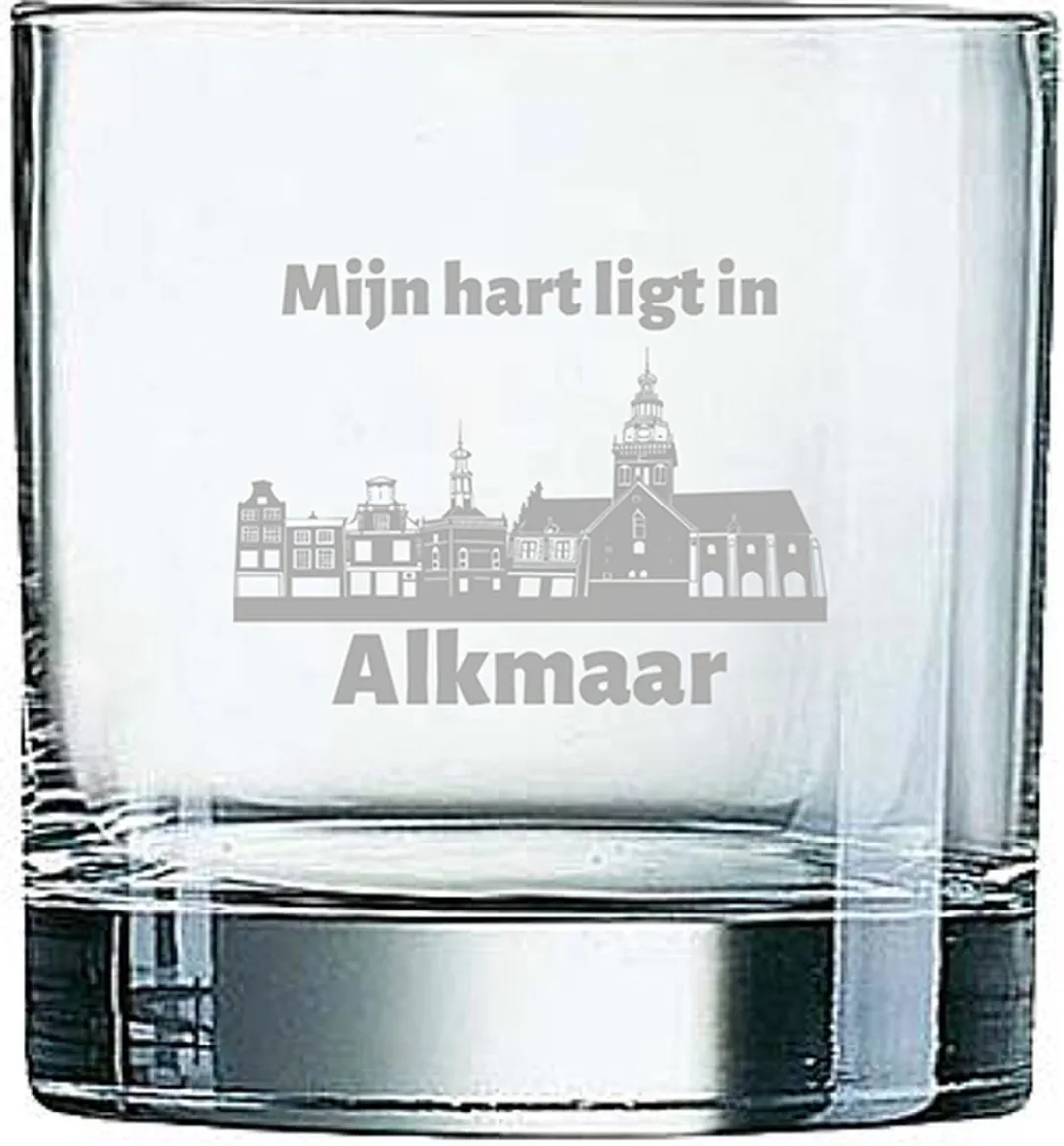 Arcoroc Alkmaar Gegraveerd Whiskeyglas 38cl