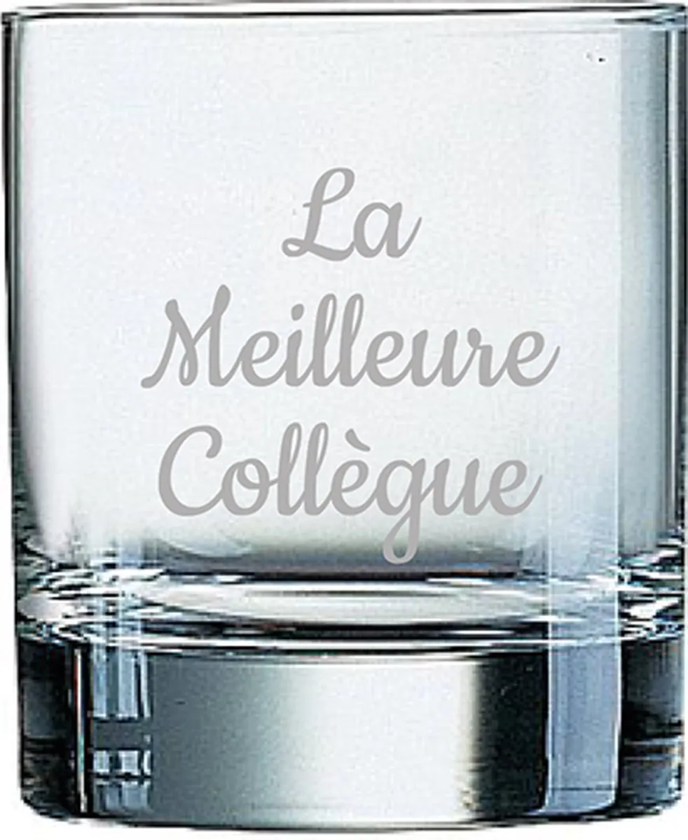 Arcoroc Whiskeyglas La Meilleure Collègue 20cl