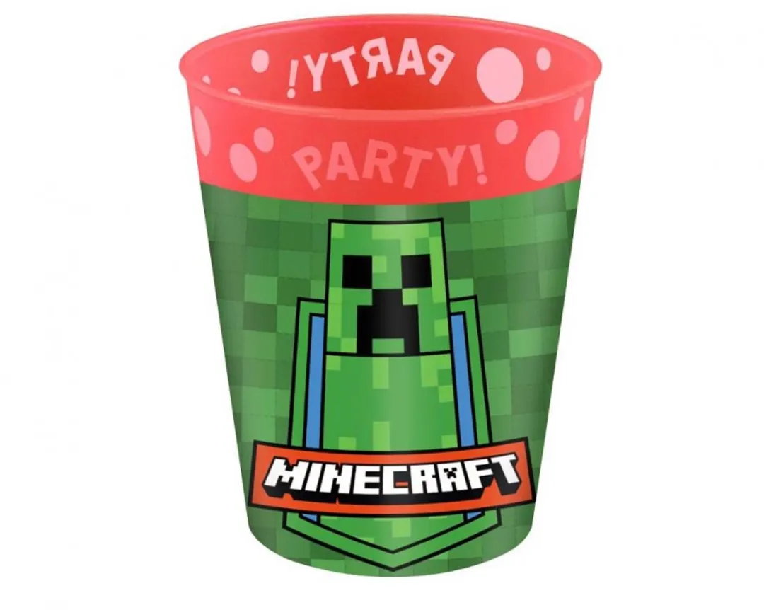 Minecraft Plastic Beker