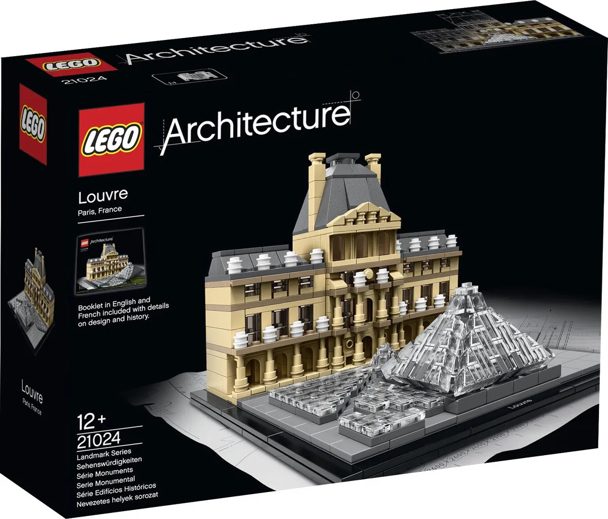 LEGO Architecture Het Louvre 21024