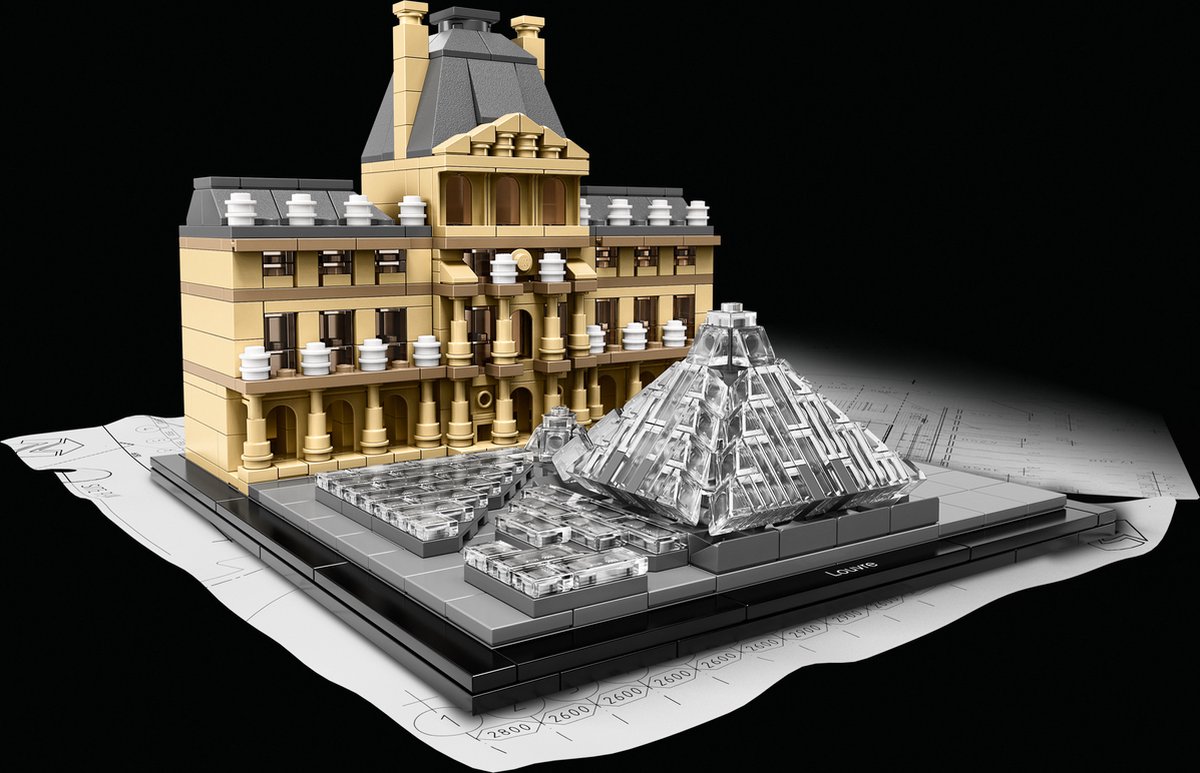LEGO Architecture Het Louvre - 21024