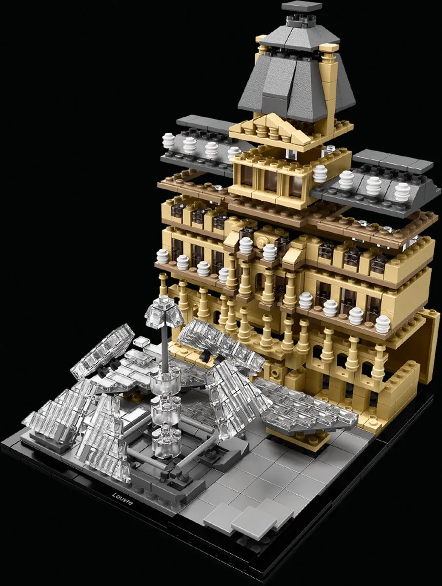 LEGO Architecture Het Louvre 21024 - 695 Stenen - afbeelding 6 van 6