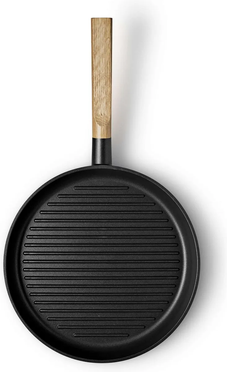 Eva Solo Nordic Kitchen Gietaluminium Grillpan Ø28cm - Zwart - afbeelding 6 van 6