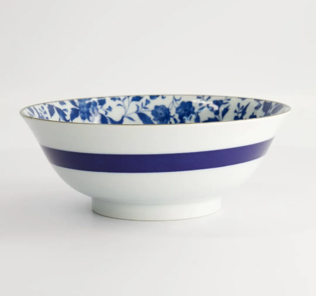 Tokyo Design Studio Mixed Bowls Kommenset 22528 - 2 Stuks - Blauw/Wit