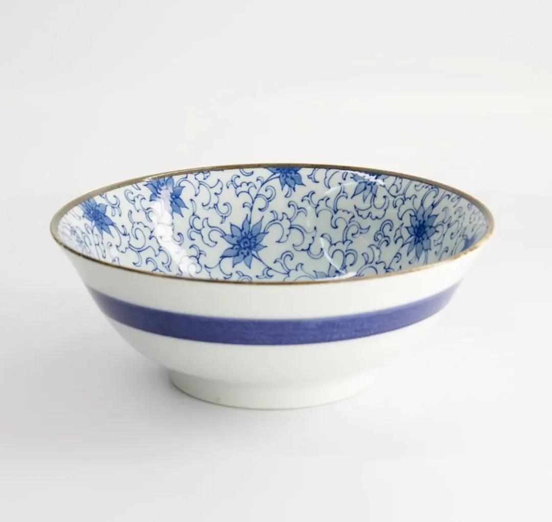 Tokyo Design Studio Mixed Bowls Kommenset 22528 - 2 Stuks - Blauw/Wit