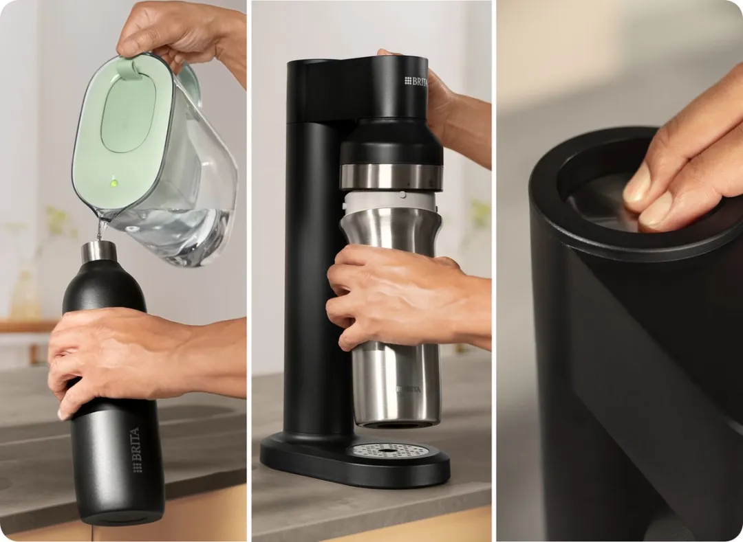 BRITA SodaTRIO Bruiswatermachine - Zwart - 1046729 - afbeelding 6 van 6