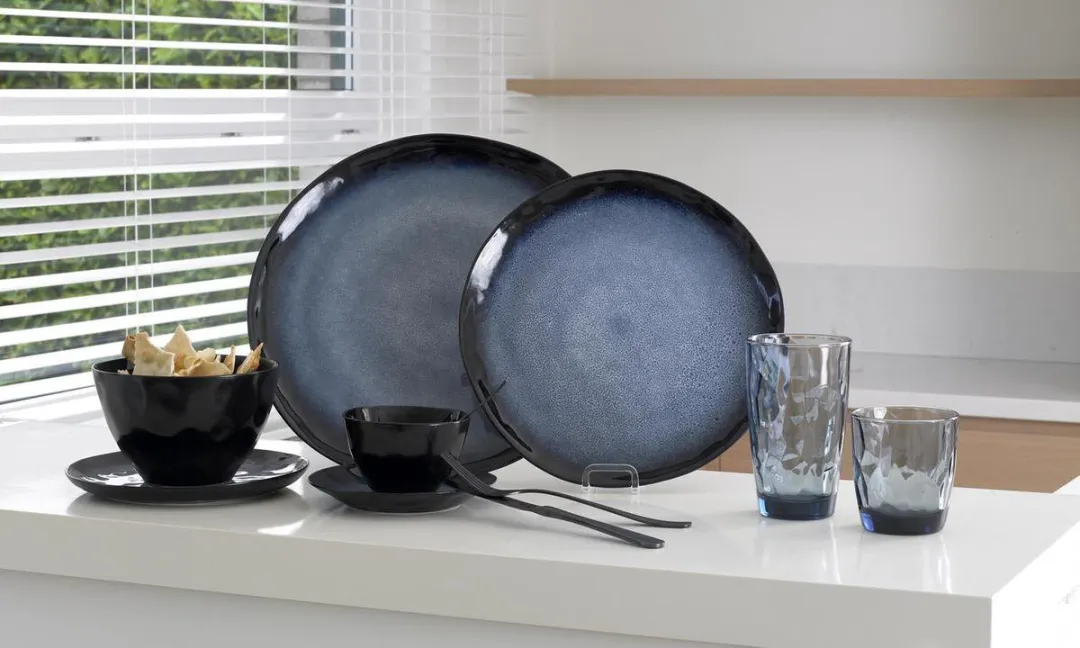 Cosy&Trendy Sapphire Dessertbord - Ø20cm - 6 Stuks