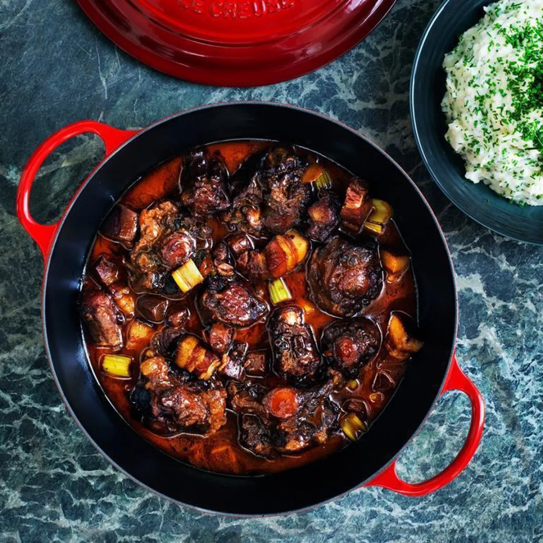 Le Creuset Gietijzeren Marmite 32cm - 7L - Kersenrood