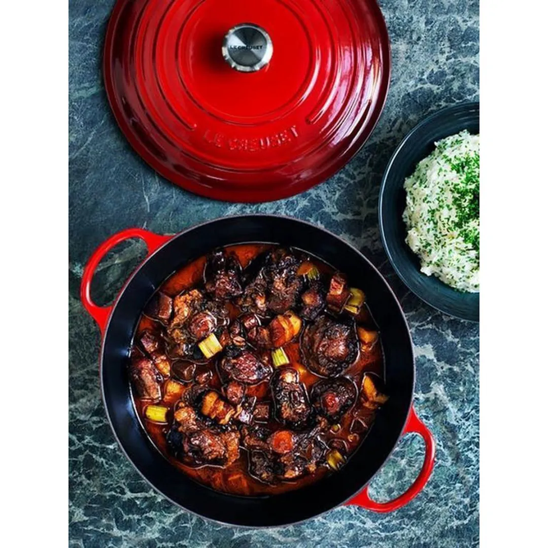 Le Creuset Gietijzeren Marmite 32cm - 7L - Kersenrood