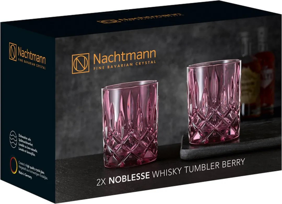 Nachtmann - Whiskyglazen 'Noblesse' - Berry - 295 ml - set 2 stuks