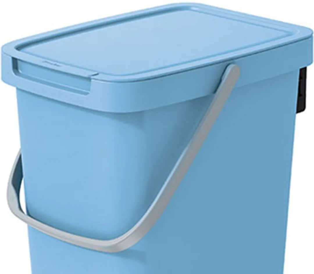 Prosperplast Keden Compact Q Afvalbak 12L - Lichtblauw