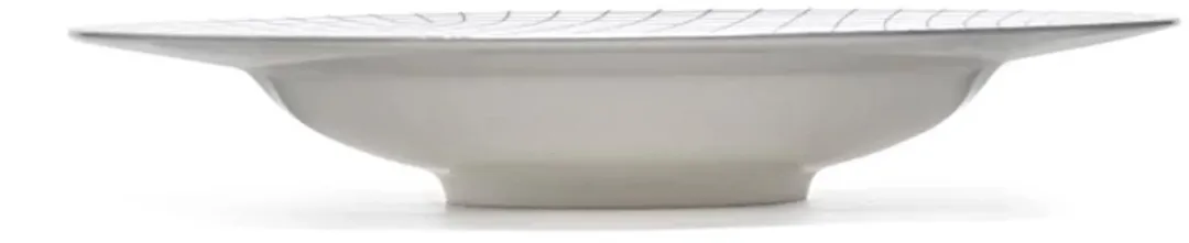 Serax Ann Van Hoey Nido Diep Bord 28cm - Blauw/Wit