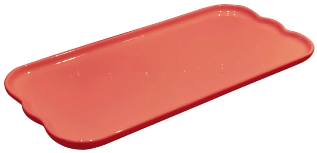 Emile Henry Madeleine Serveerschaal 478853 - Roze Candy
