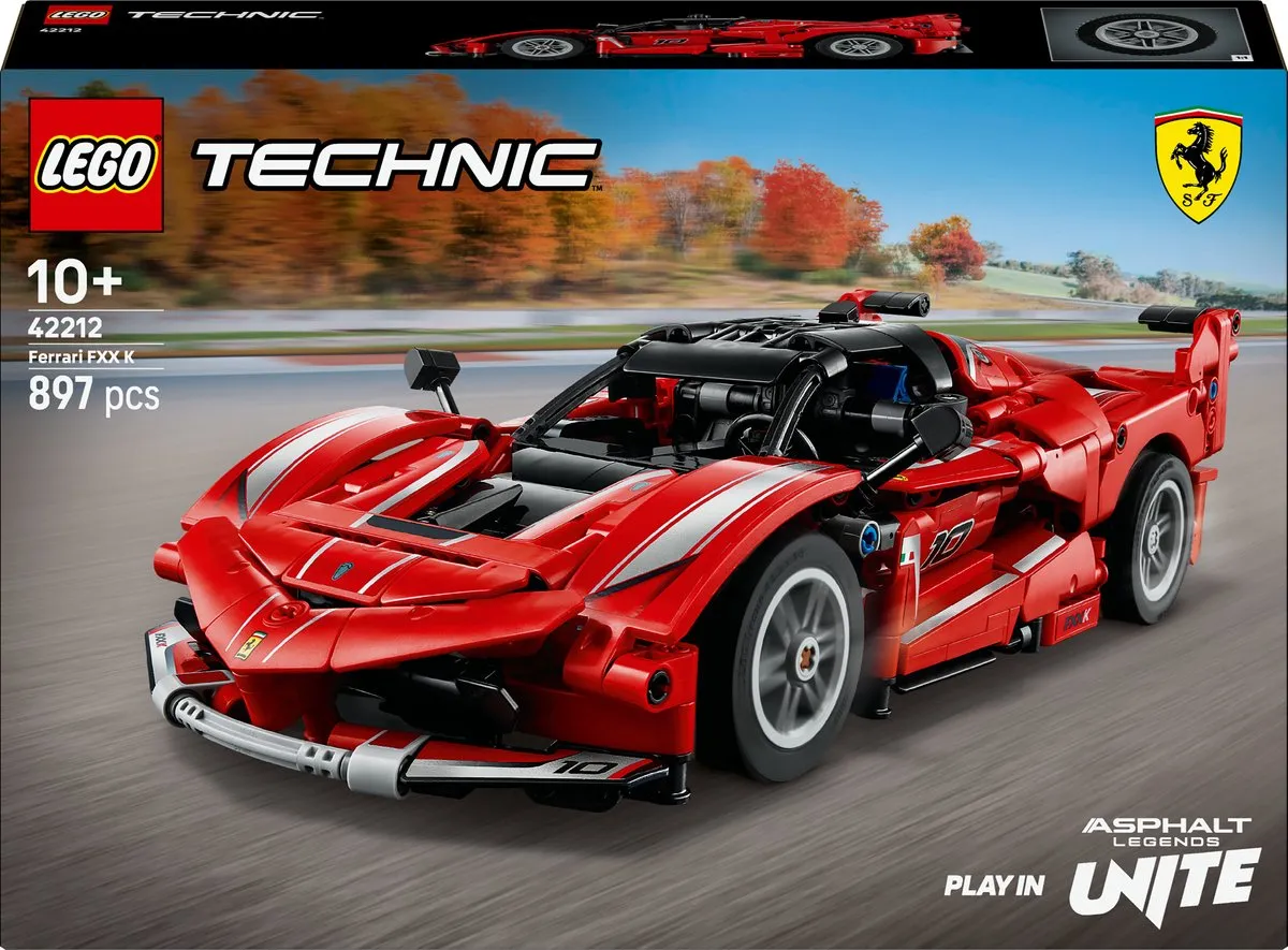 LEGO Technic Ferrari FXX K Modelauto 42212 - 897 Stukken