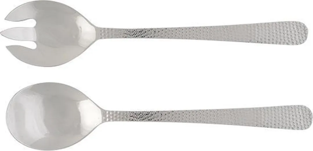Cosy&Trendy Slabestek Set 2-delig - 29cm - Zilverkleurig